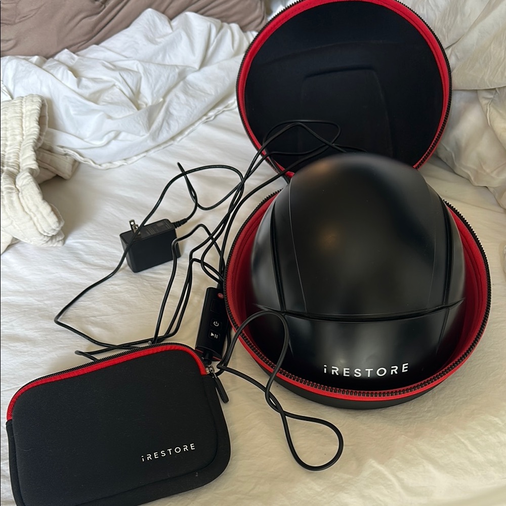 IRestore elite laser helmet for hair loss.
